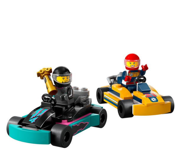 LEGO City 60400 Gokarty i kierowcy wyścigowi - 1202571 - zdjęcie 3